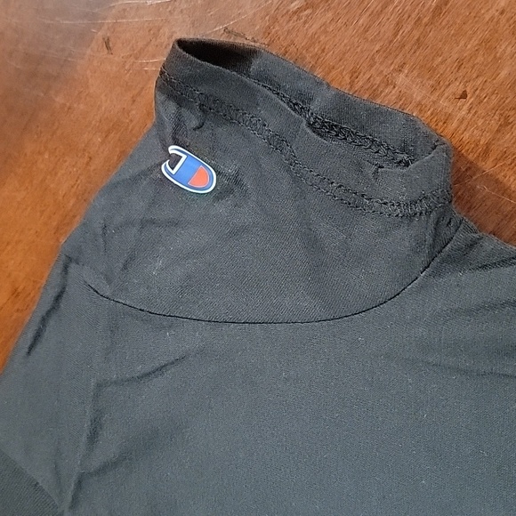 (J14) Champion girls shirt 5/6 black - Picture 3 of 5
